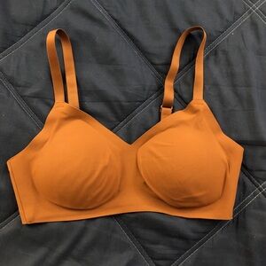 Aerie real free brown wireless bralette L